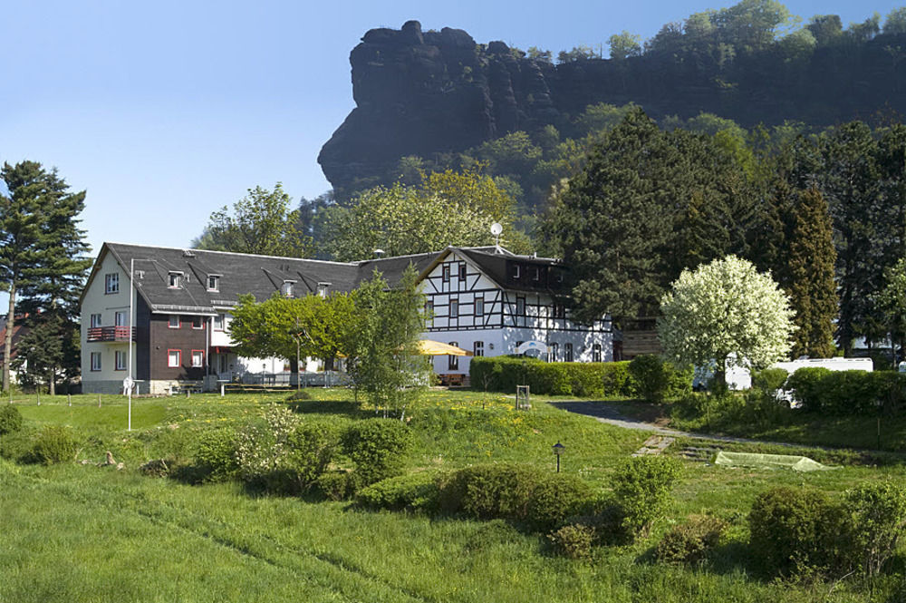 Panoramahotel Lilienstein Königstein Exterior foto